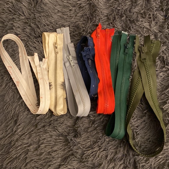 Vintage zippers (20 pcs) - Picture 2 of 8